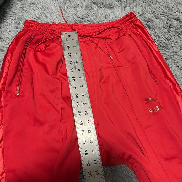 Vintage Puma Red Track Pants Joggers XL Sporty Athletic Men’s Unisex Long - Picture 7 of 11